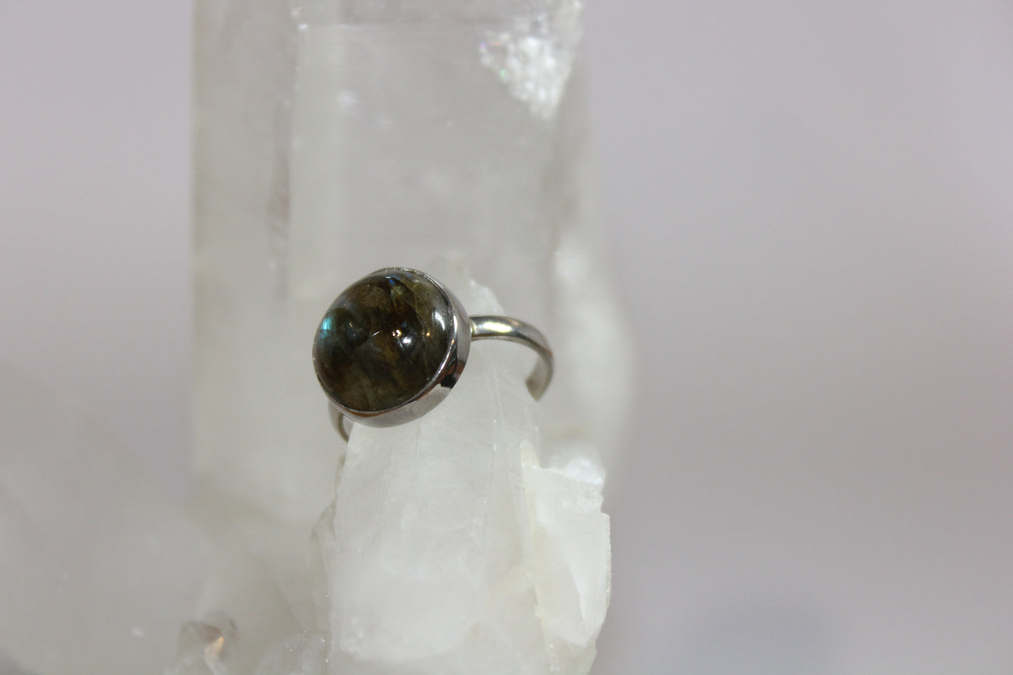 Ring - Labradorite - size - 8