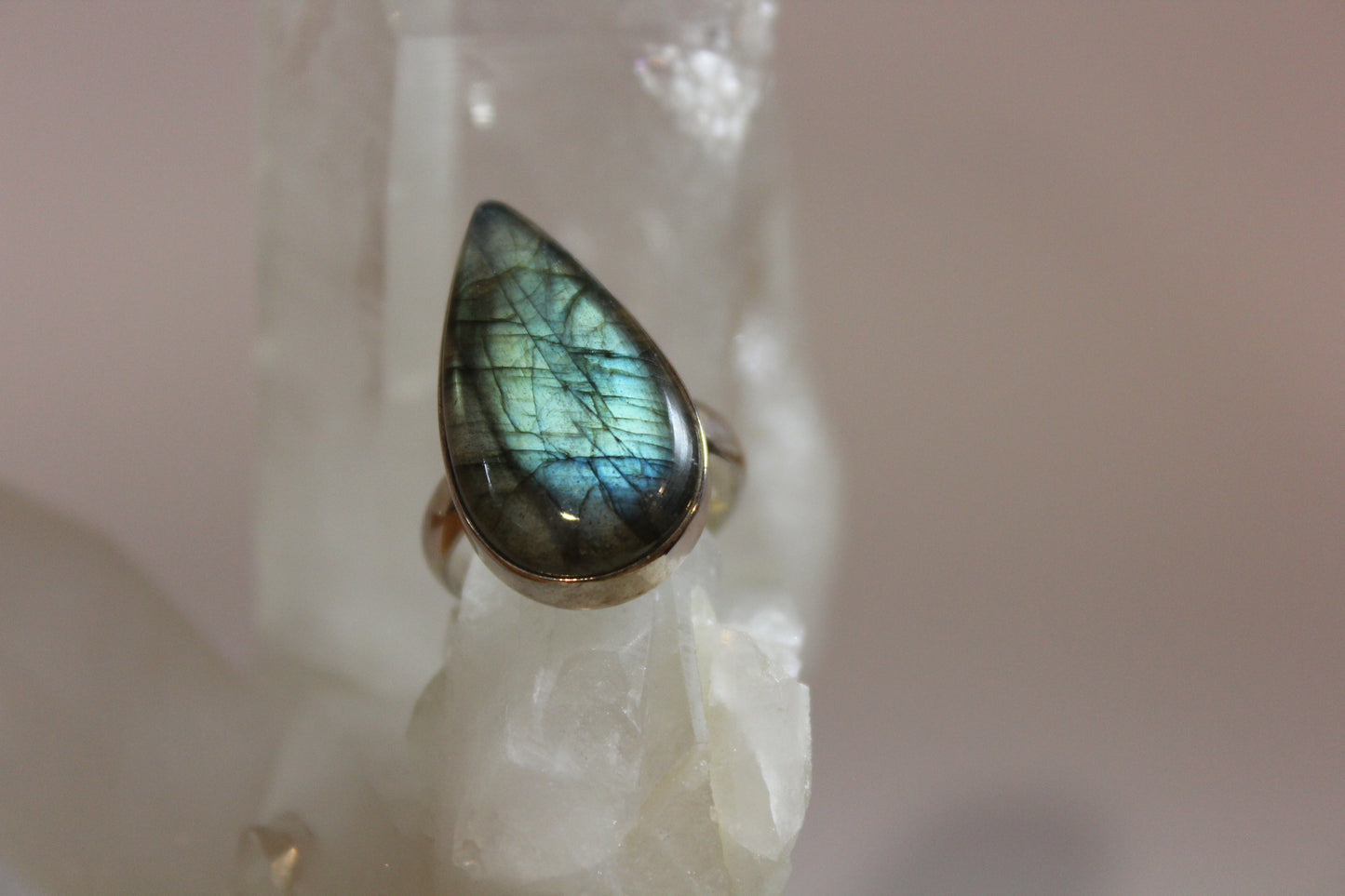 Ring - Labradorite - size - 10