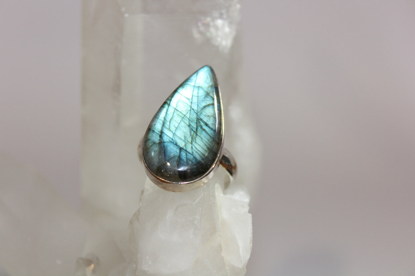 Ring - Labradorite - size - 10