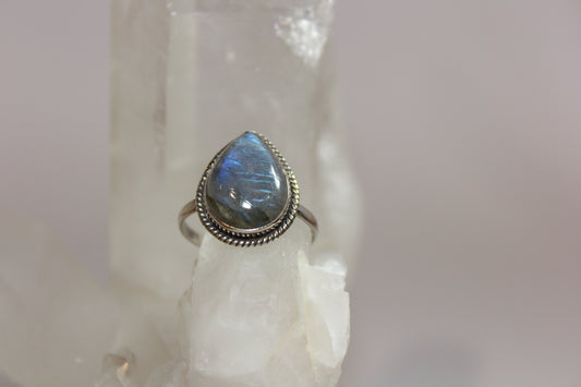 Ring - Labradorite - size - 10