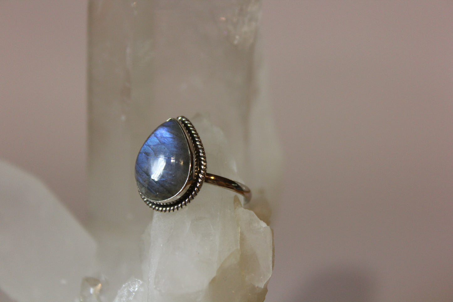 Ring - Labradorite - size - 10