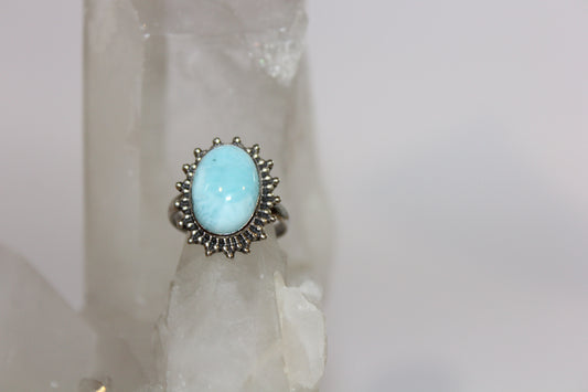 Ring - Larimar - size - 7