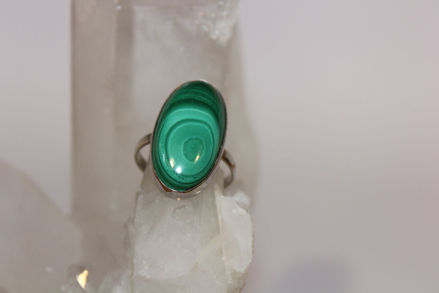 Ring - Malachite - size - 9