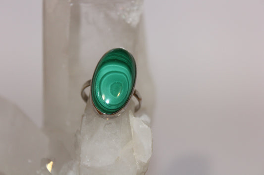 Ring - Malachite - size - 9