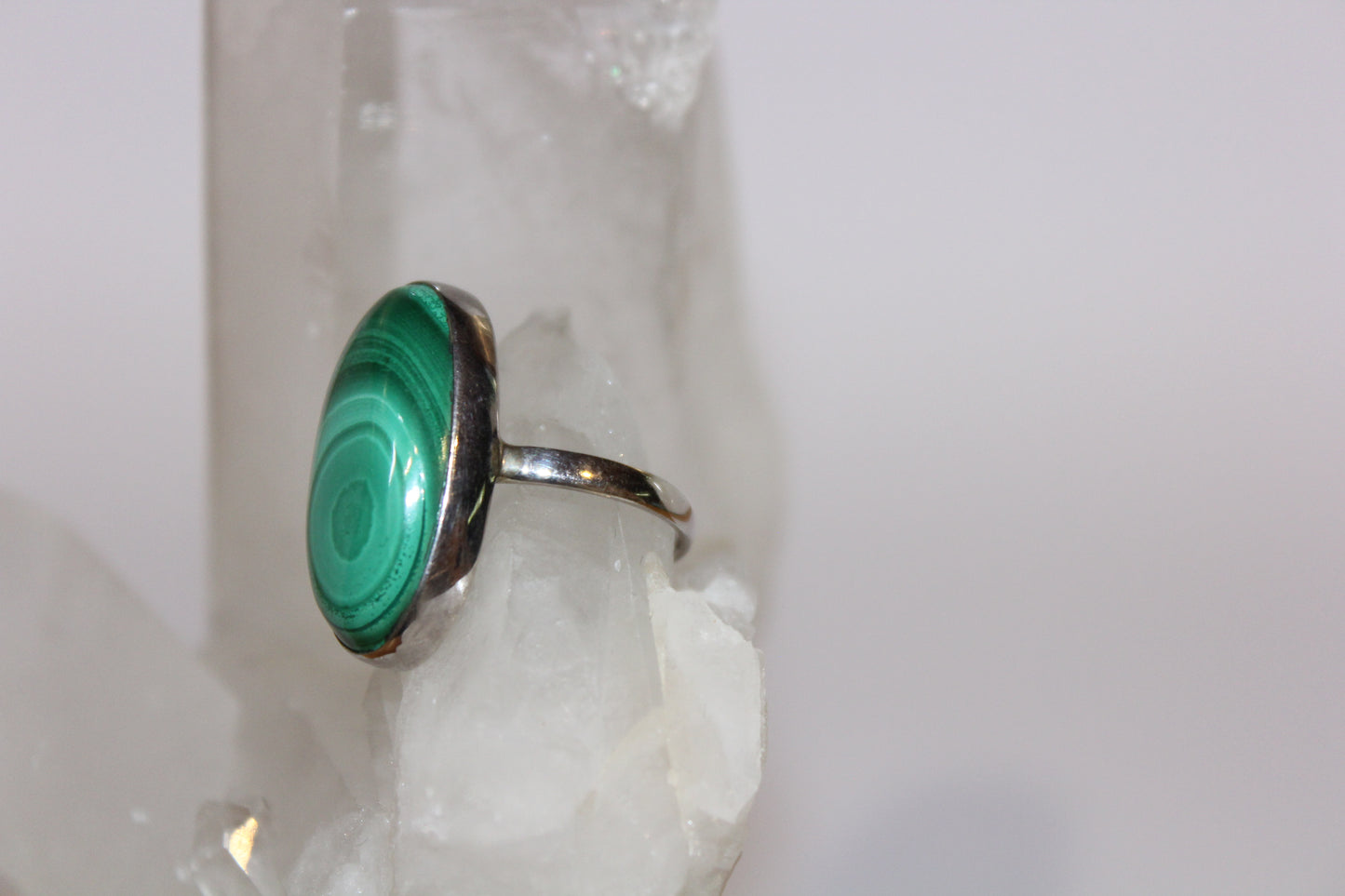 Ring - Malachite - size - 9