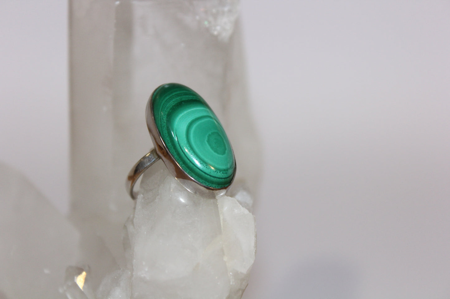 Ring - Malachite - size - 9