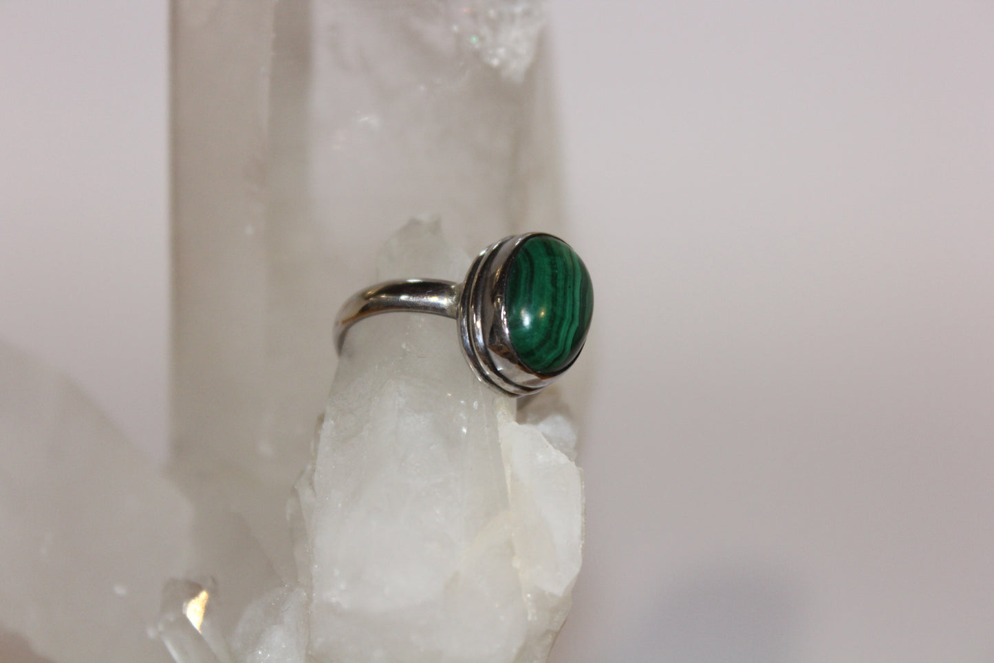 Ring - Malachite - size - 7