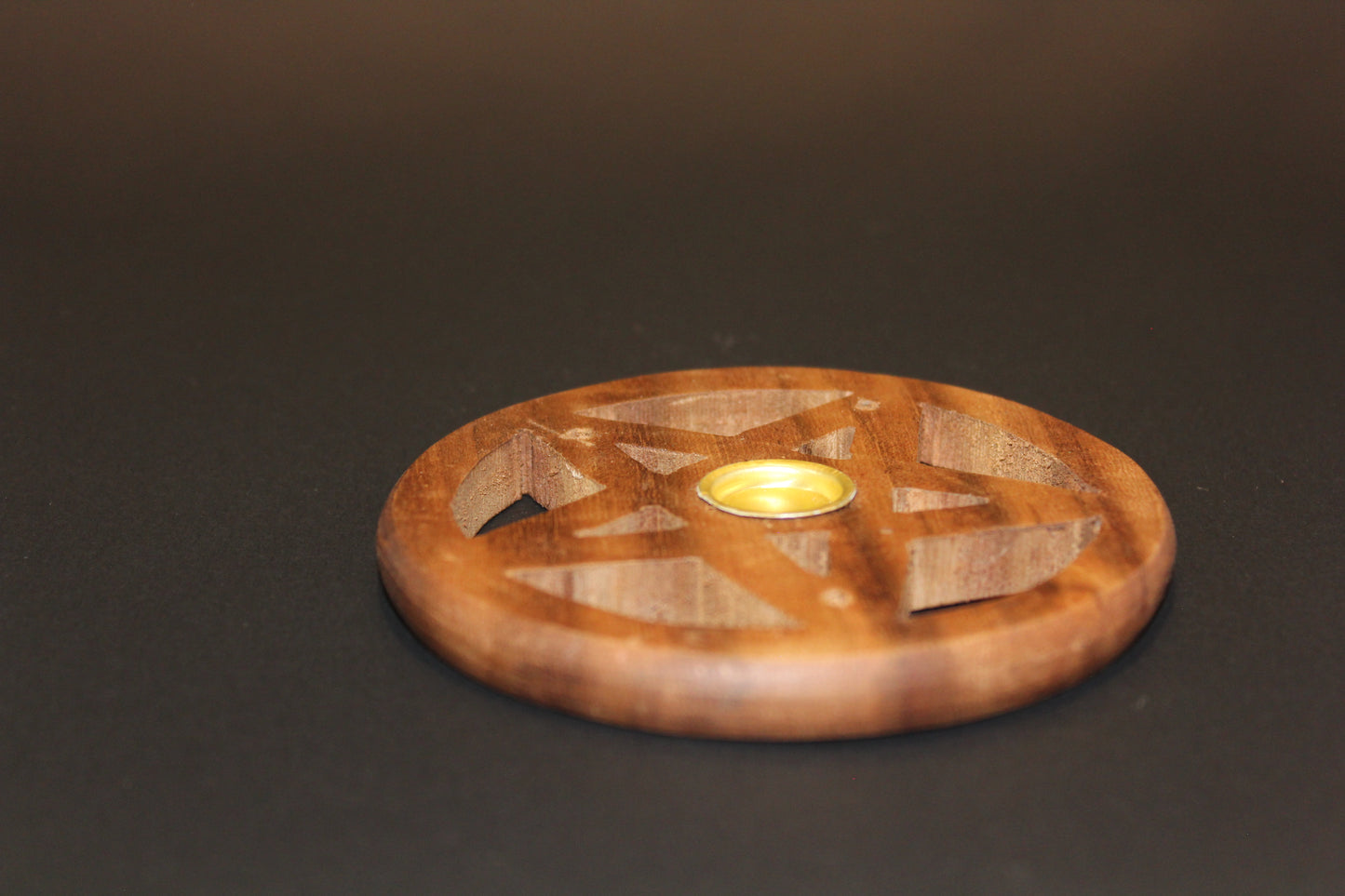 Incense Holder - Timber Pentagram