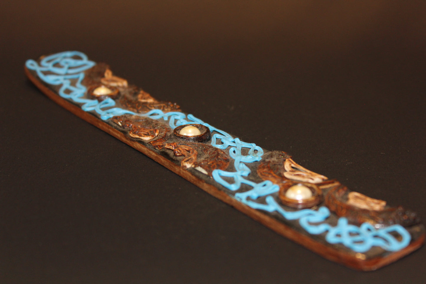 Incense Holder - Timber ash boat