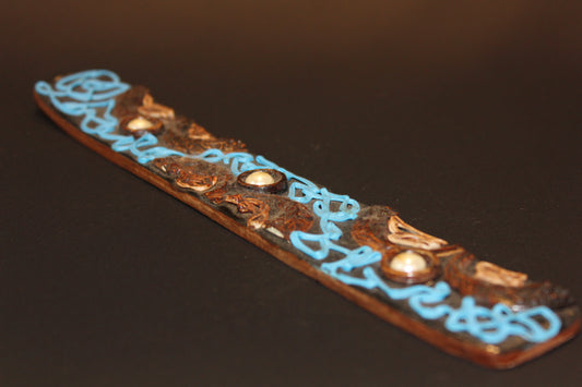 Incense Holder - Timber ash boat