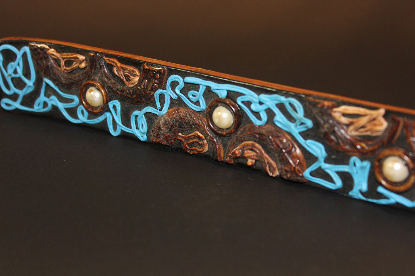 Incense Holder - Timber ash boat