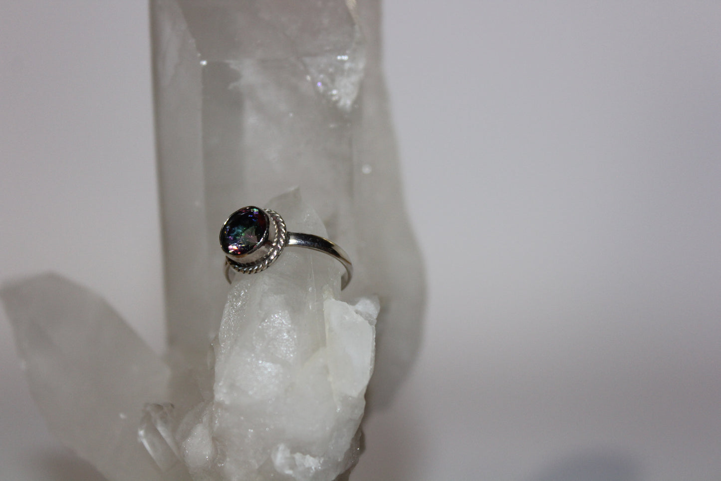 Ring - Mystic Topaz - size - 8