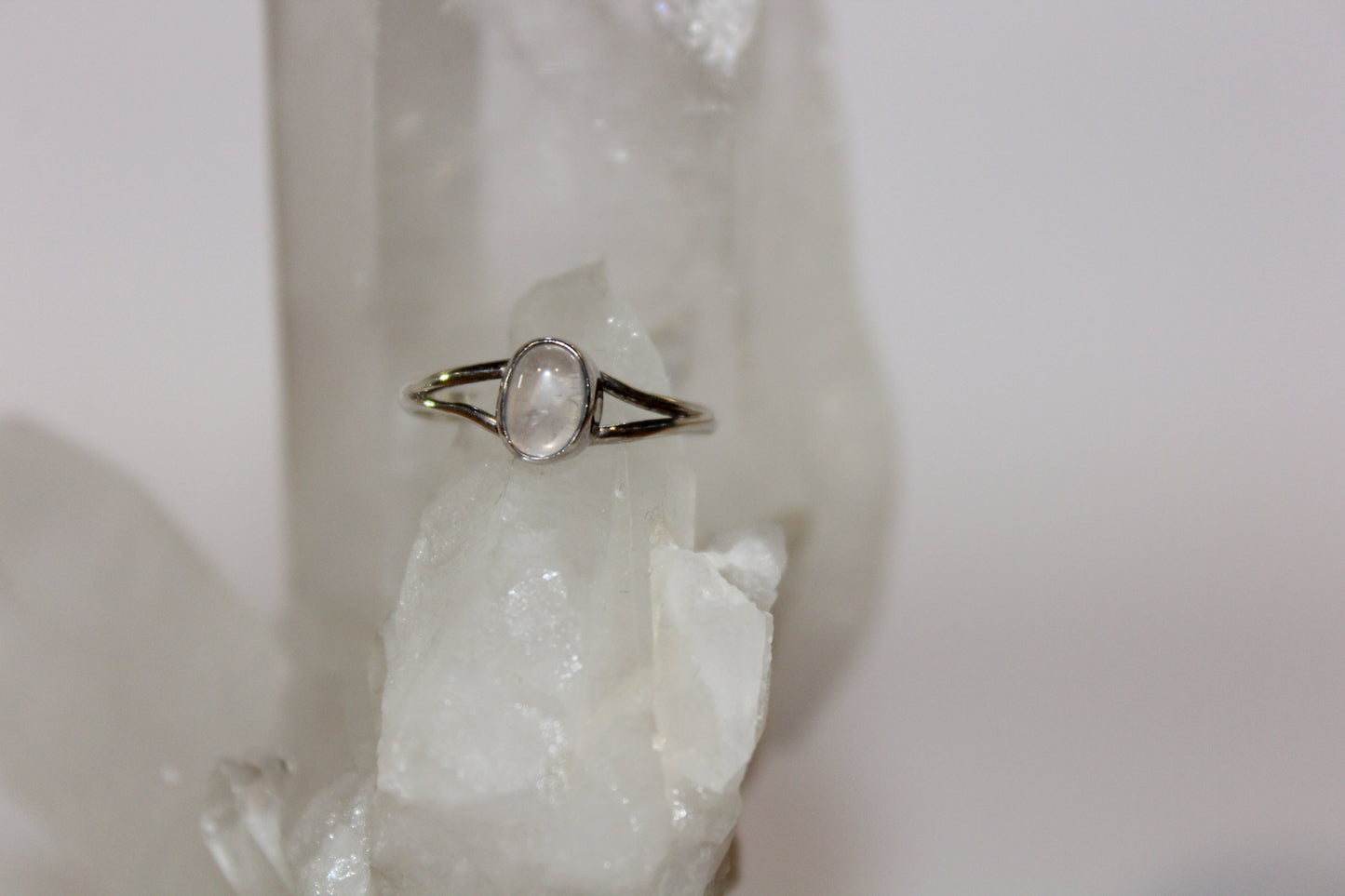 Ring - Rose Quartz - size - 9