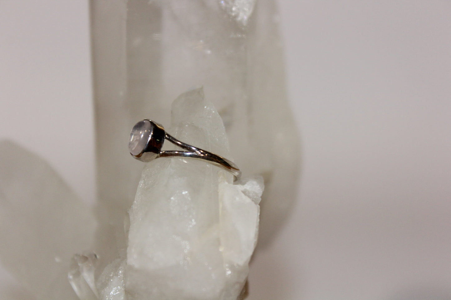 Ring - Rose Quartz - size - 9