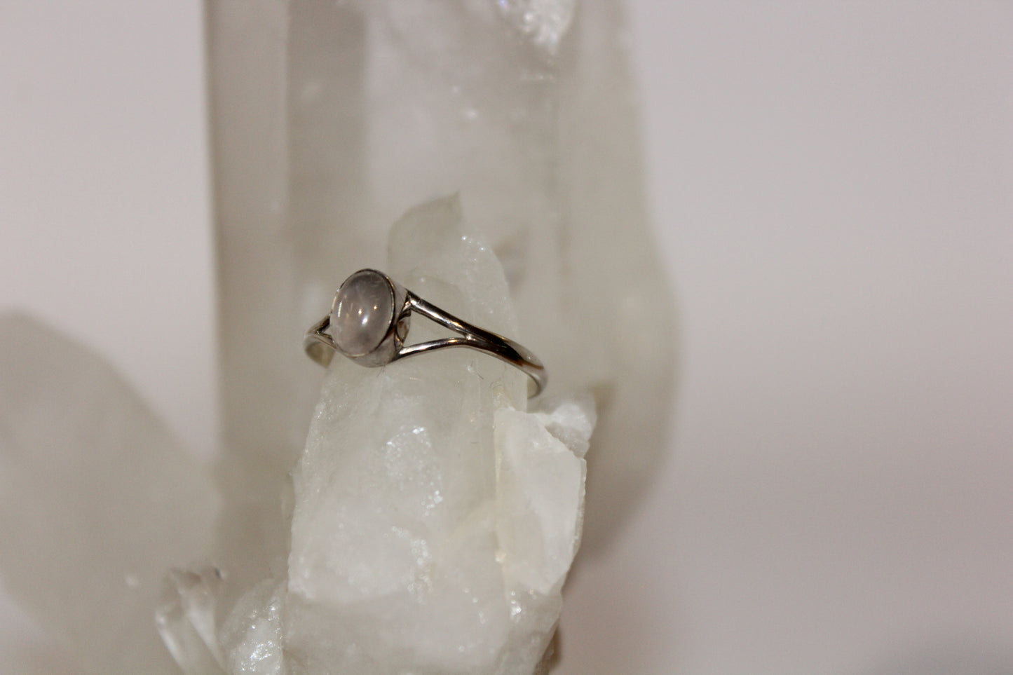 Ring - Rose Quartz - size - 10