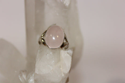 Ring - Rose Quartz - size - 10