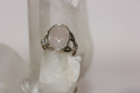 Ring - Rose Quartz - size - 10