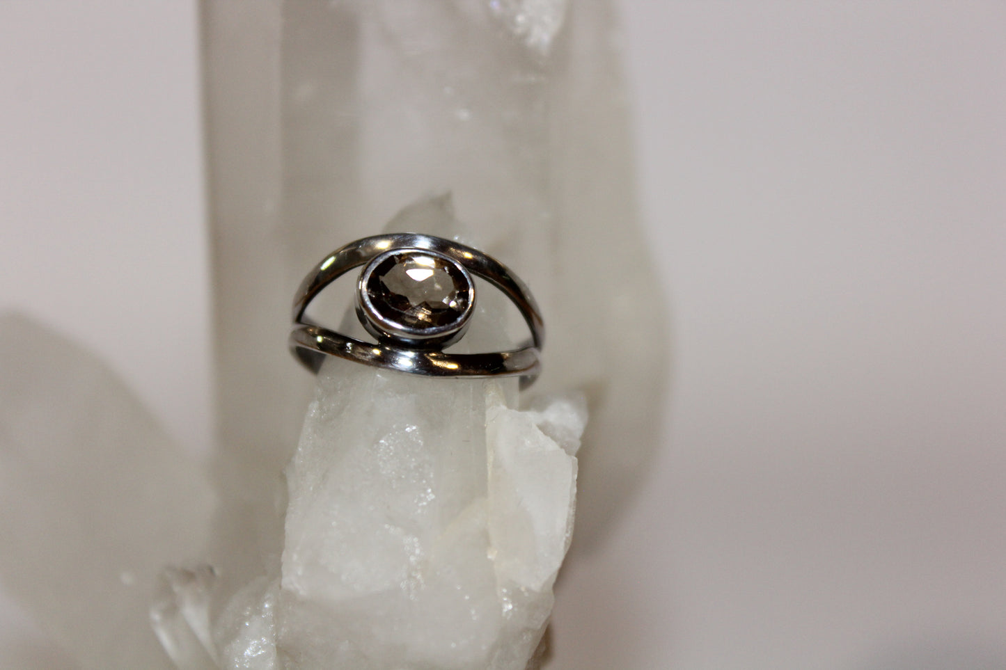 Ring - Smoky Quartz - size - 9