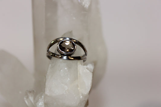 Ring - Smoky Quartz - size - 9