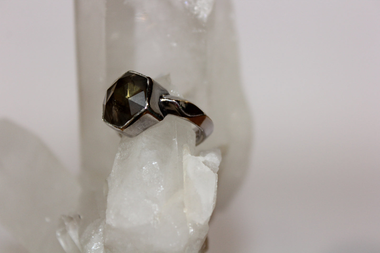 Ring - Smoky Quartz - size - 8