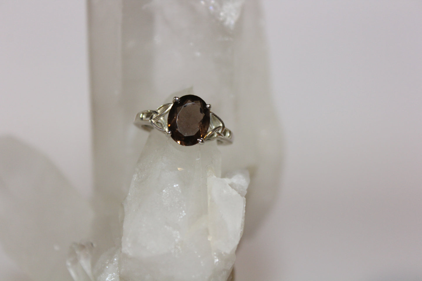 Ring - Smoky Quartz - size - 6