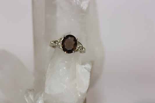 Ring - Smoky Quartz - size - 6