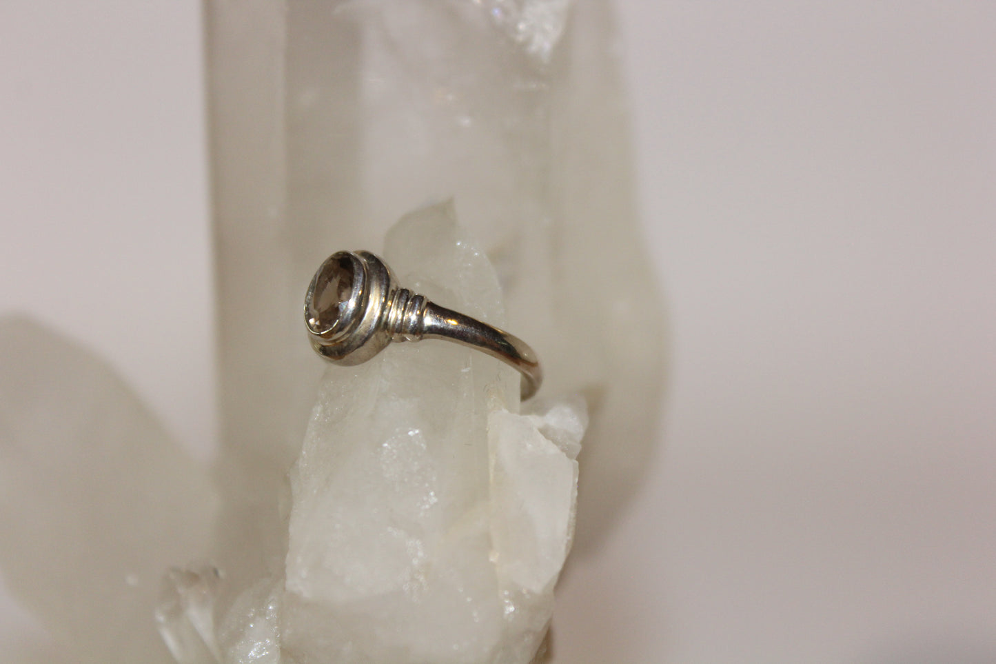Ring - Smoky Quartz - size - 8