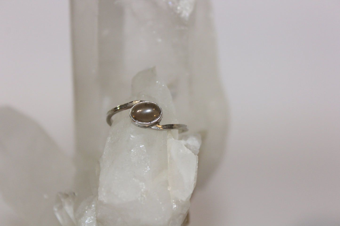 Ring - Smoky Quartz - size - 8