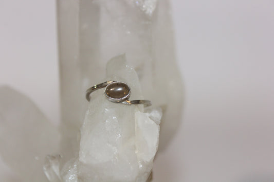 Ring - Smoky Quartz - size - 8
