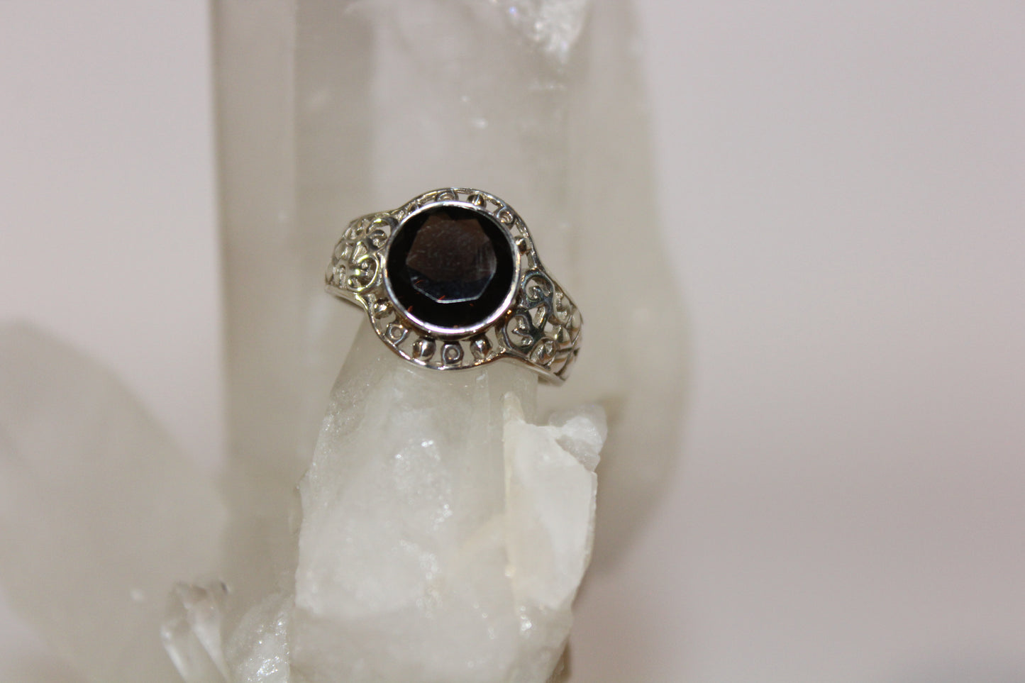 Ring - Smoky Quartz - size - 9
