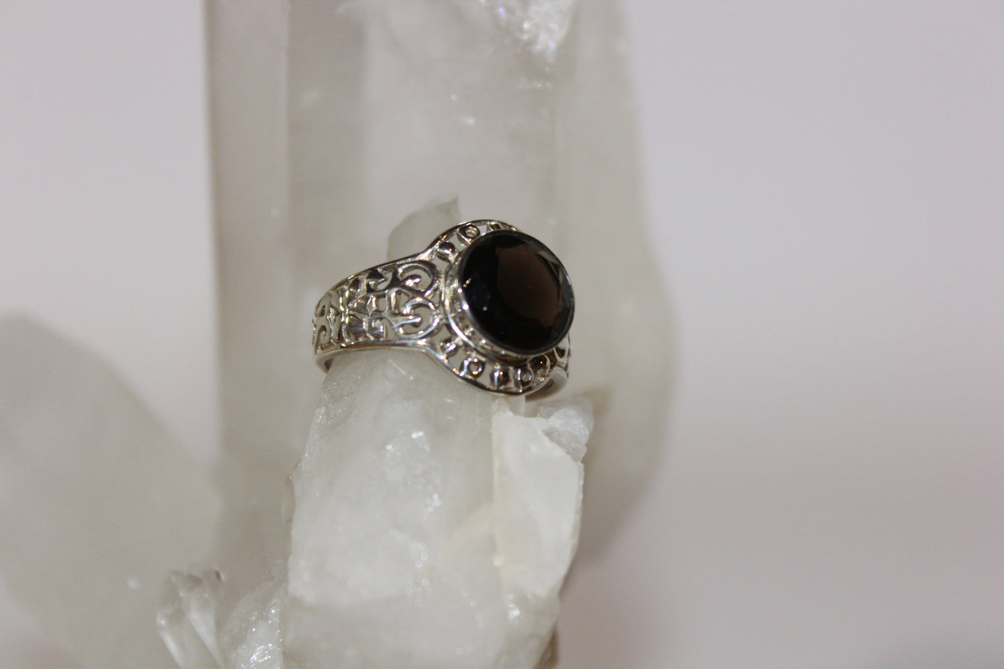 Ring - Smoky Quartz - size - 9