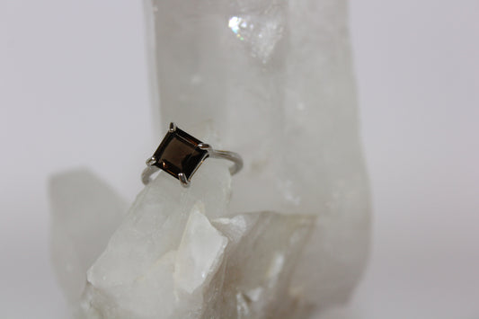 Ring - Smoky Quartz - size - 7