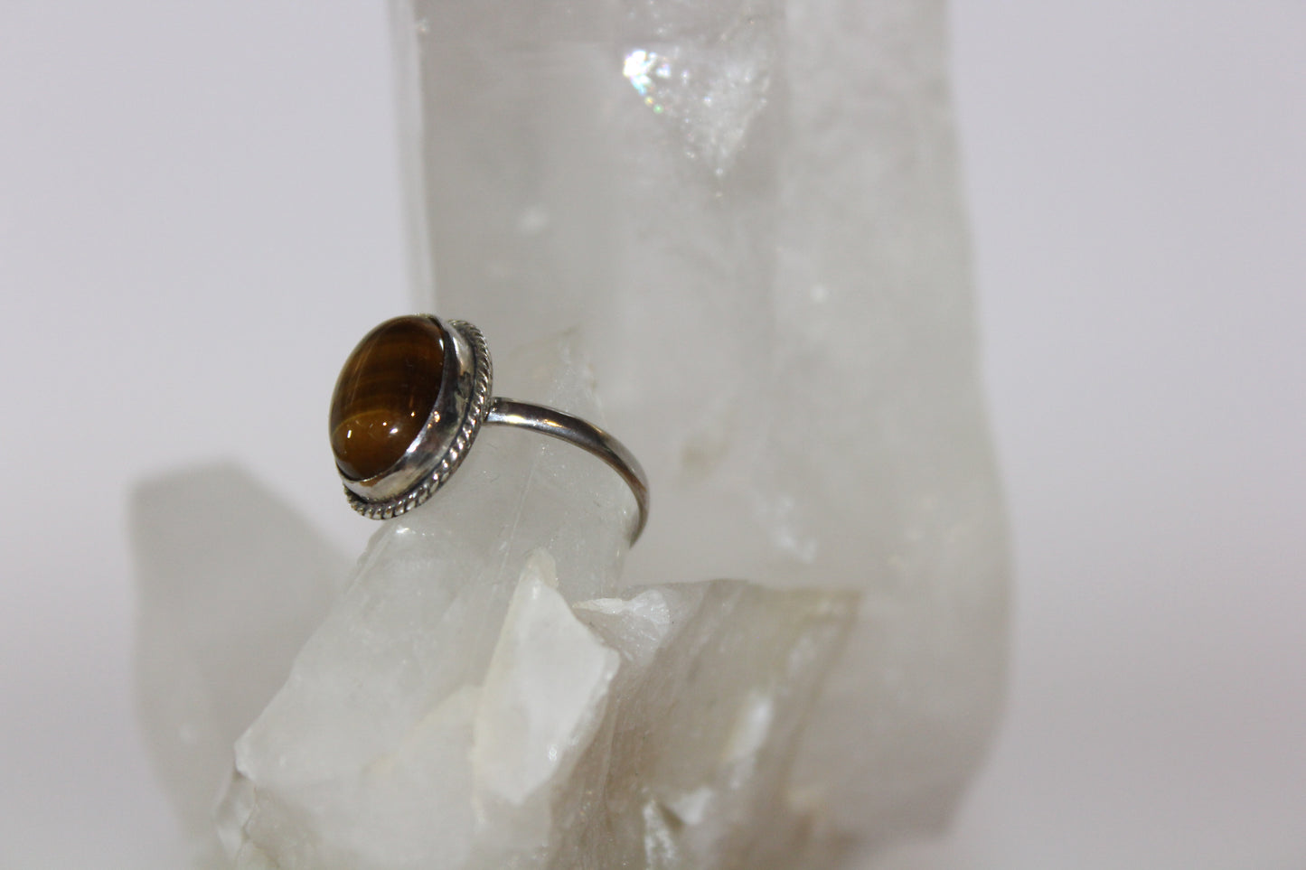 Ring - Tiger Eye - size - 8