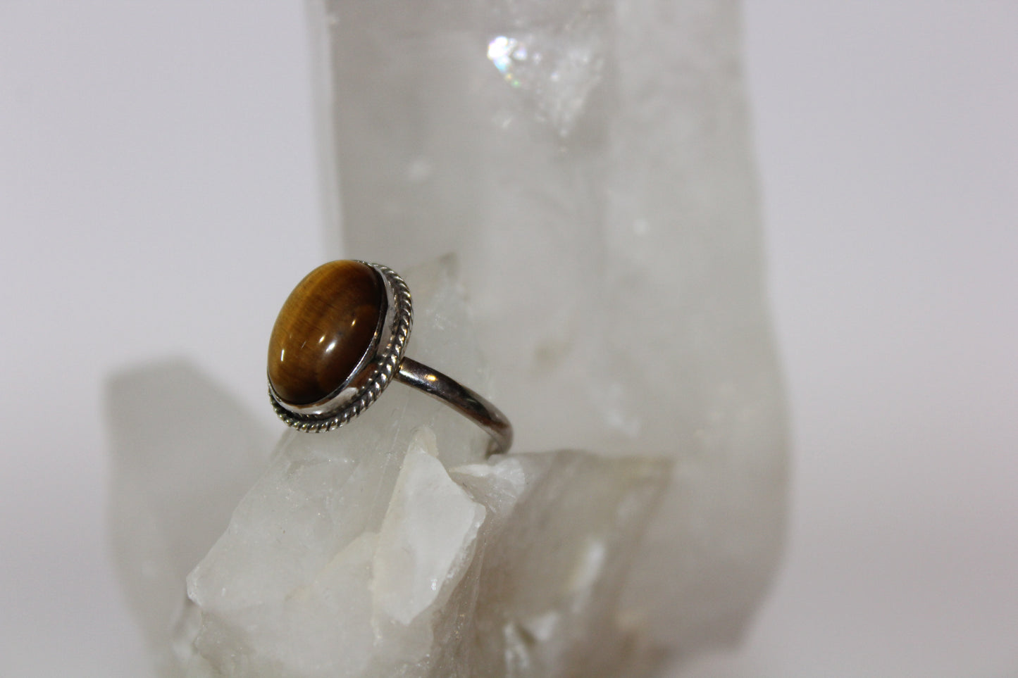 Ring - Tiger Eye - size - 10