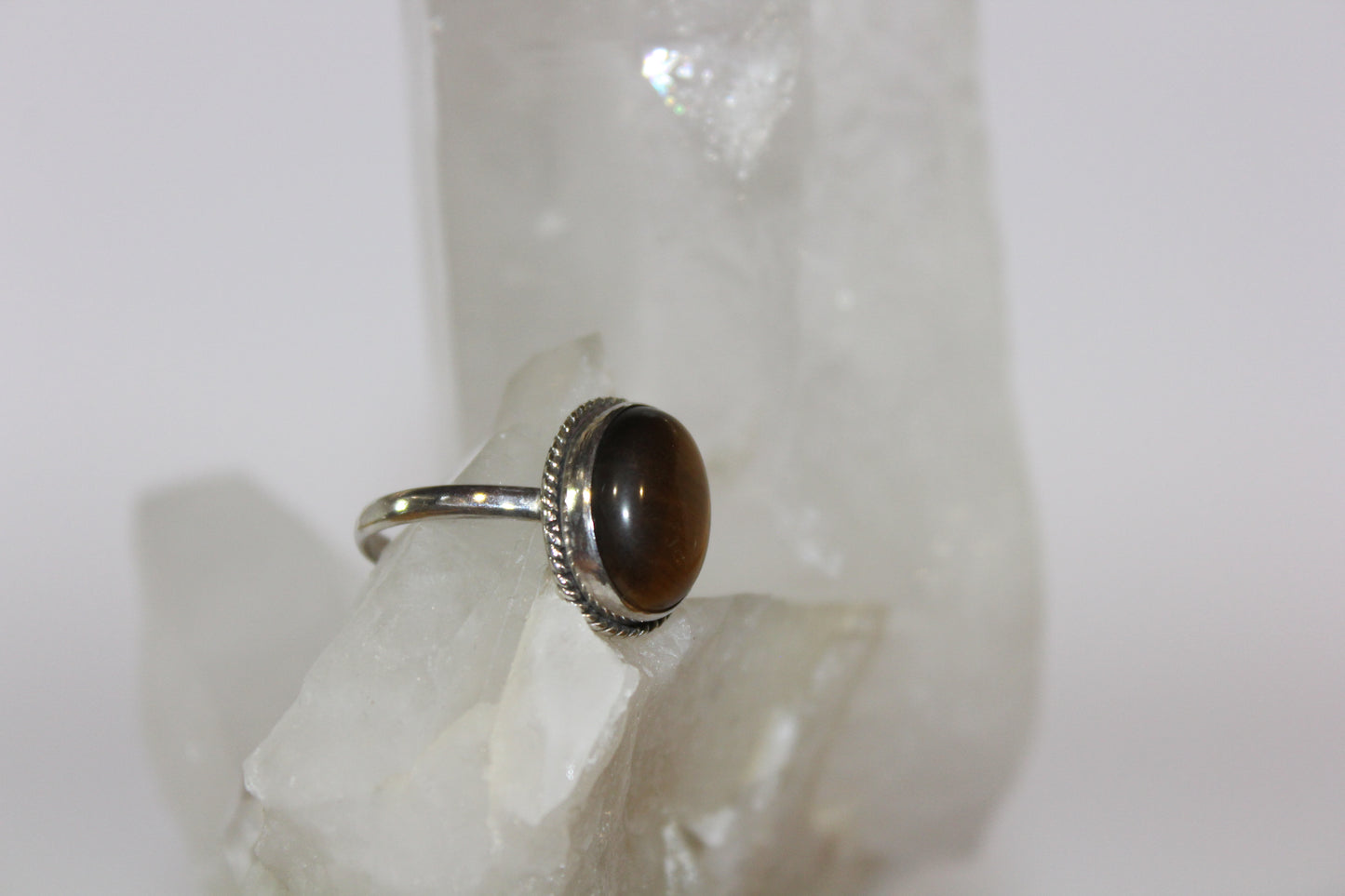 Ring - Tiger Eye - size - 10