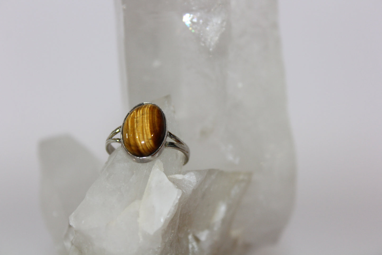 Ring - Tiger Eye - size - 8