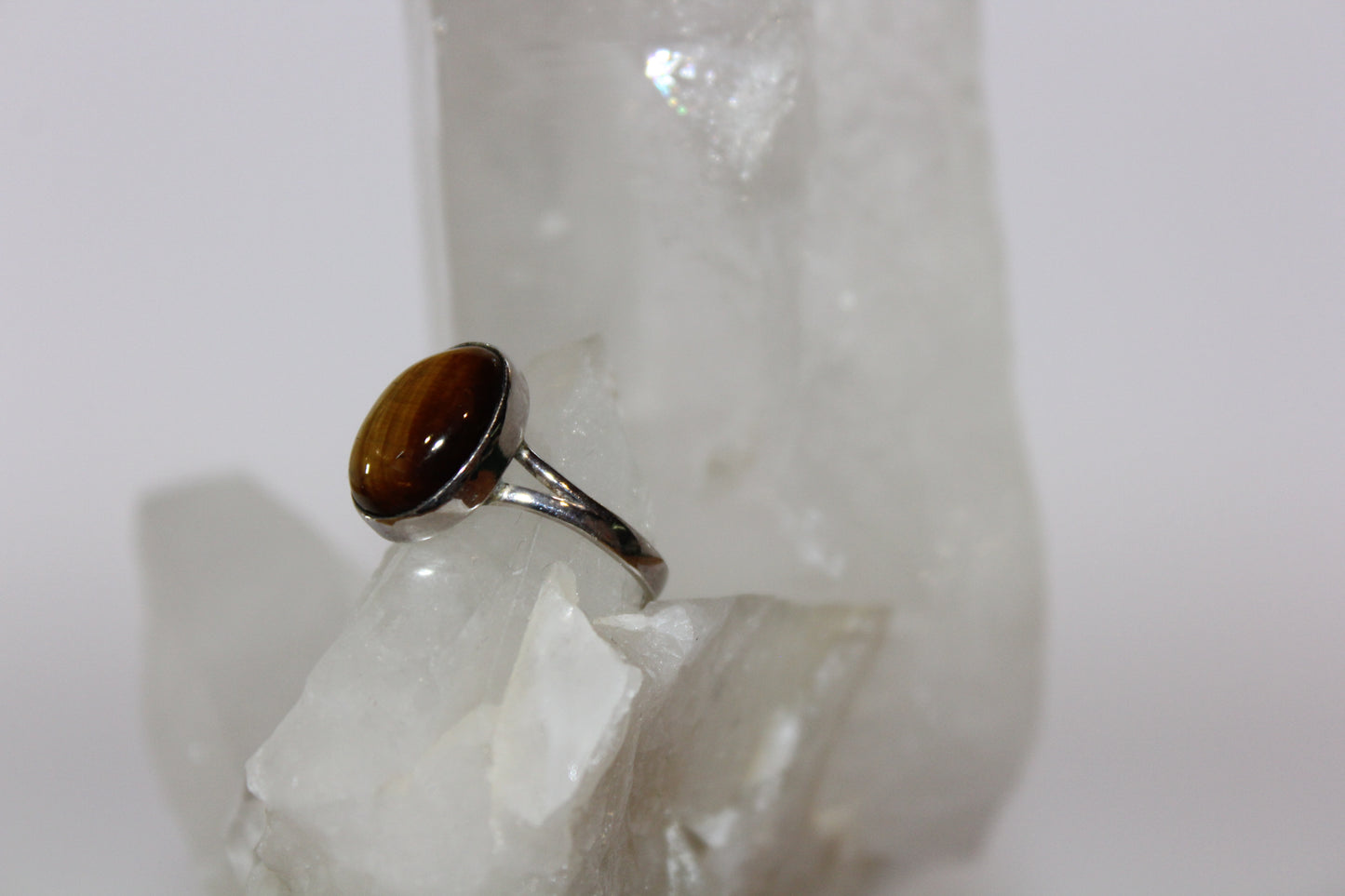 Ring - Tiger Eye - size - 8