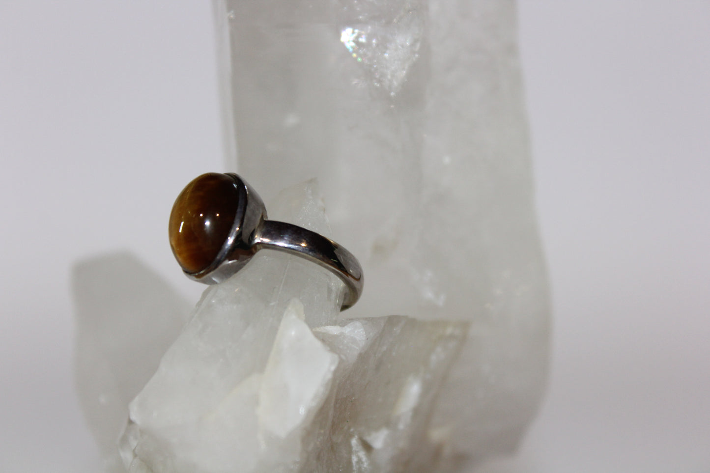 Ring - Tiger Eye - size - 8