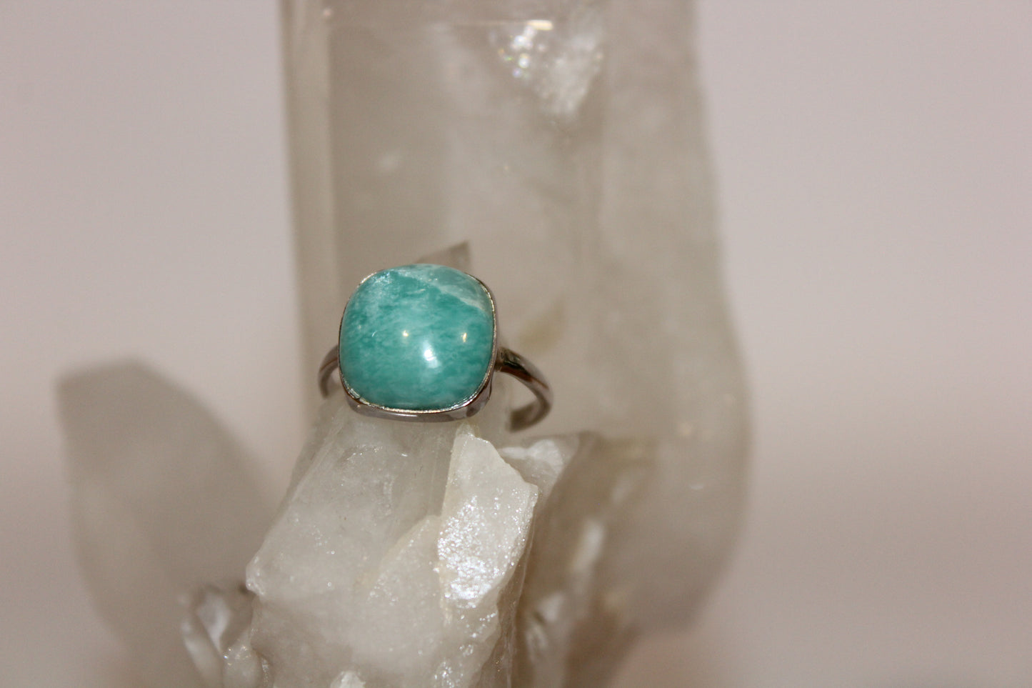 Ring - Amazonite - size - 9