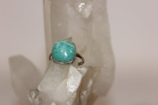 Ring - Amazonite - size - 9
