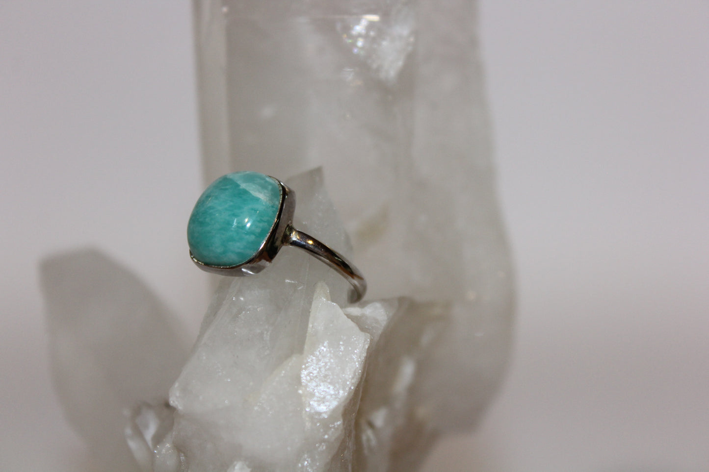 Ring - Amazonite - size - 9