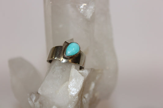 Ring - Amazonite - size - 8