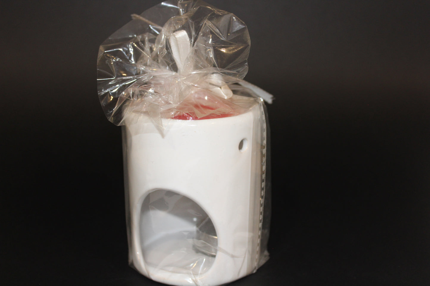 Oil Burner - White with inspirational quote (melts)