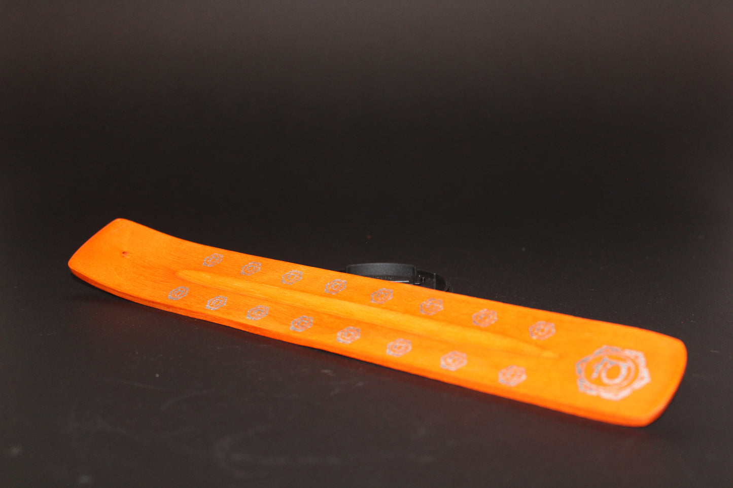 Incense Holder - Timber Ash Boat - Chakras