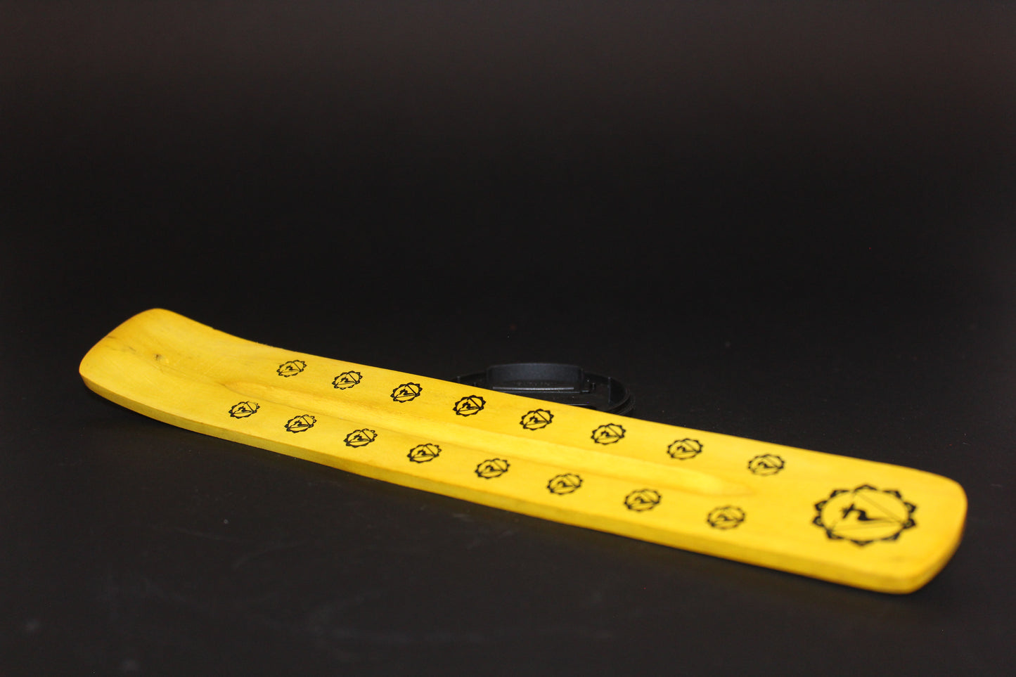 Incense Holder - Timber Ash Boat - Chakras