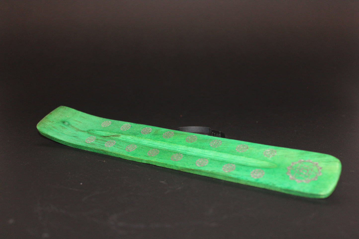 Incense Holder - Timber Ash Boat - Chakras