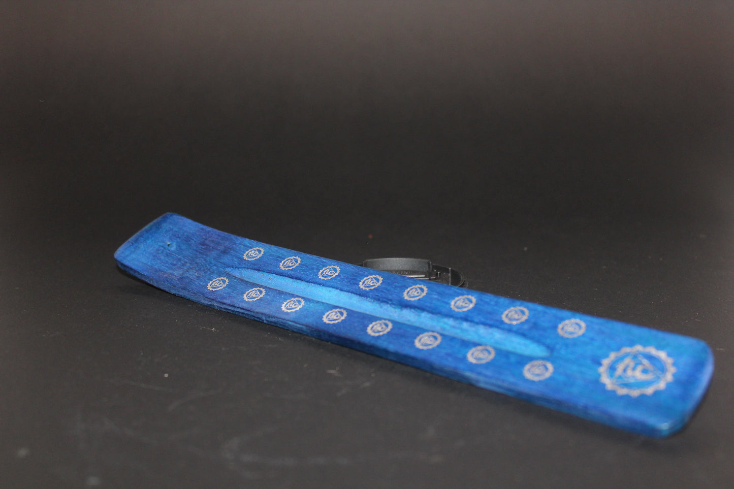 Incense Holder - Timber Ash Boat - Chakras