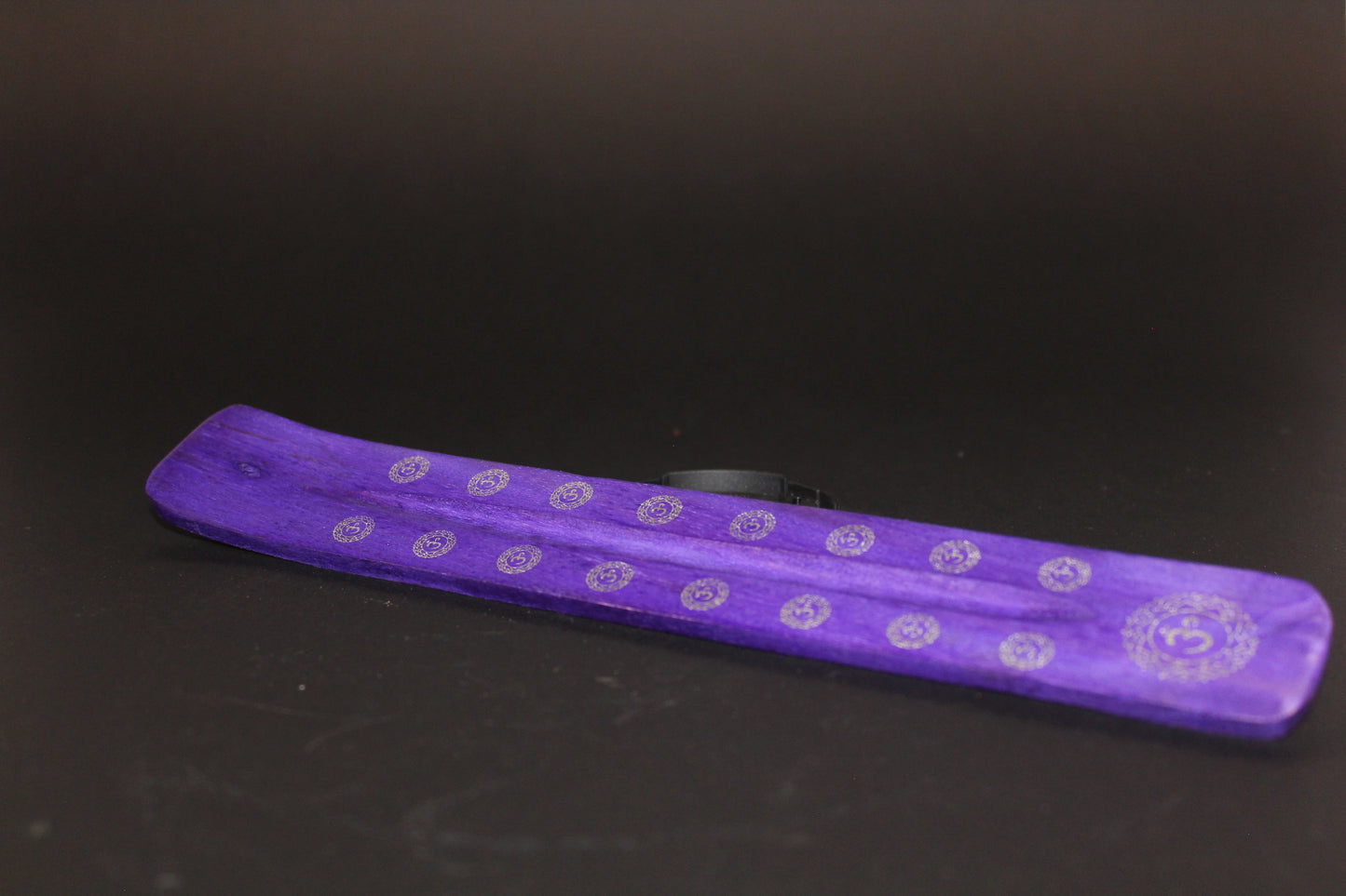 Incense Holder - Timber Ash Boat - Chakras