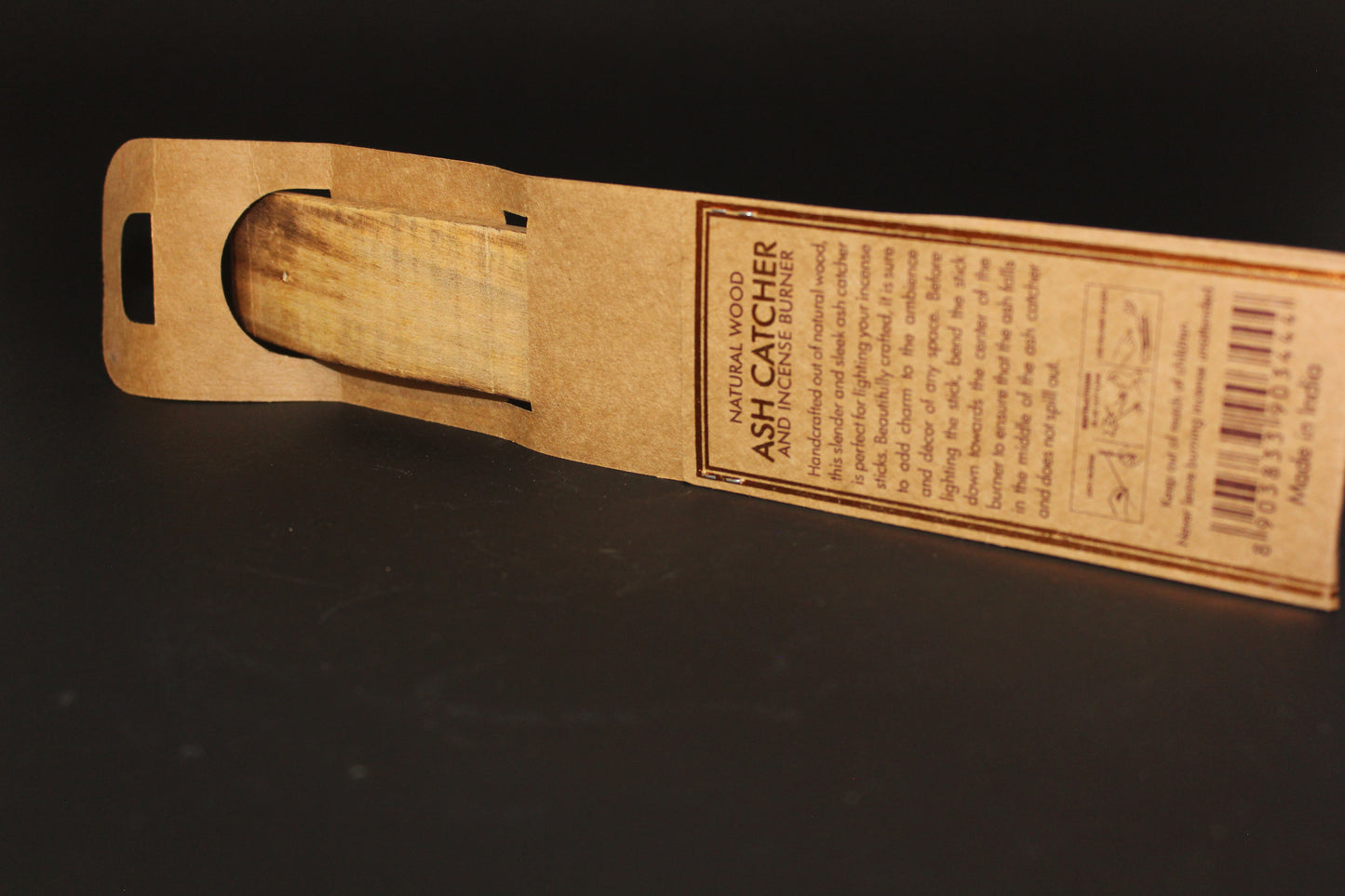 Incense Holder - Timber - Ash Boat