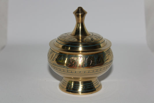 Charcoal Burner - Brass - med
